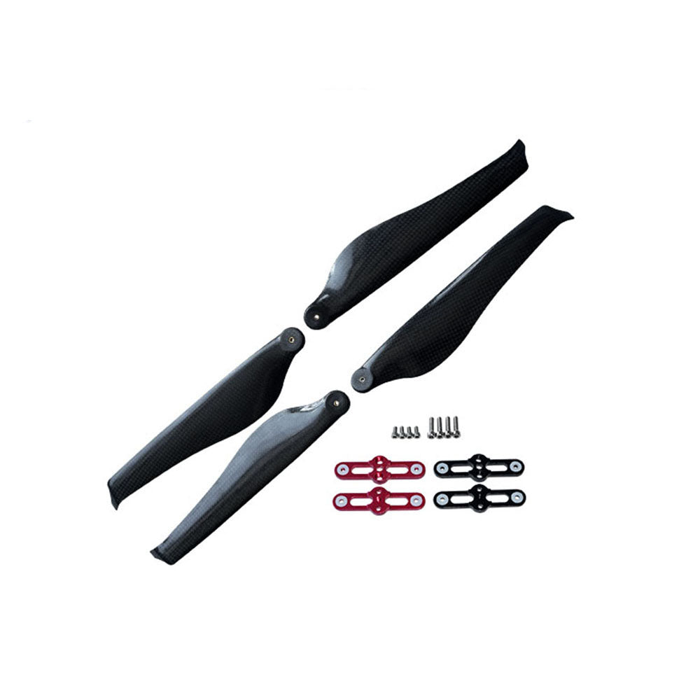 MAYRC Low Noise Fold Blade Carbon Fiber 16.0 x 5Inch Propeller for Agriculture Photography UAV