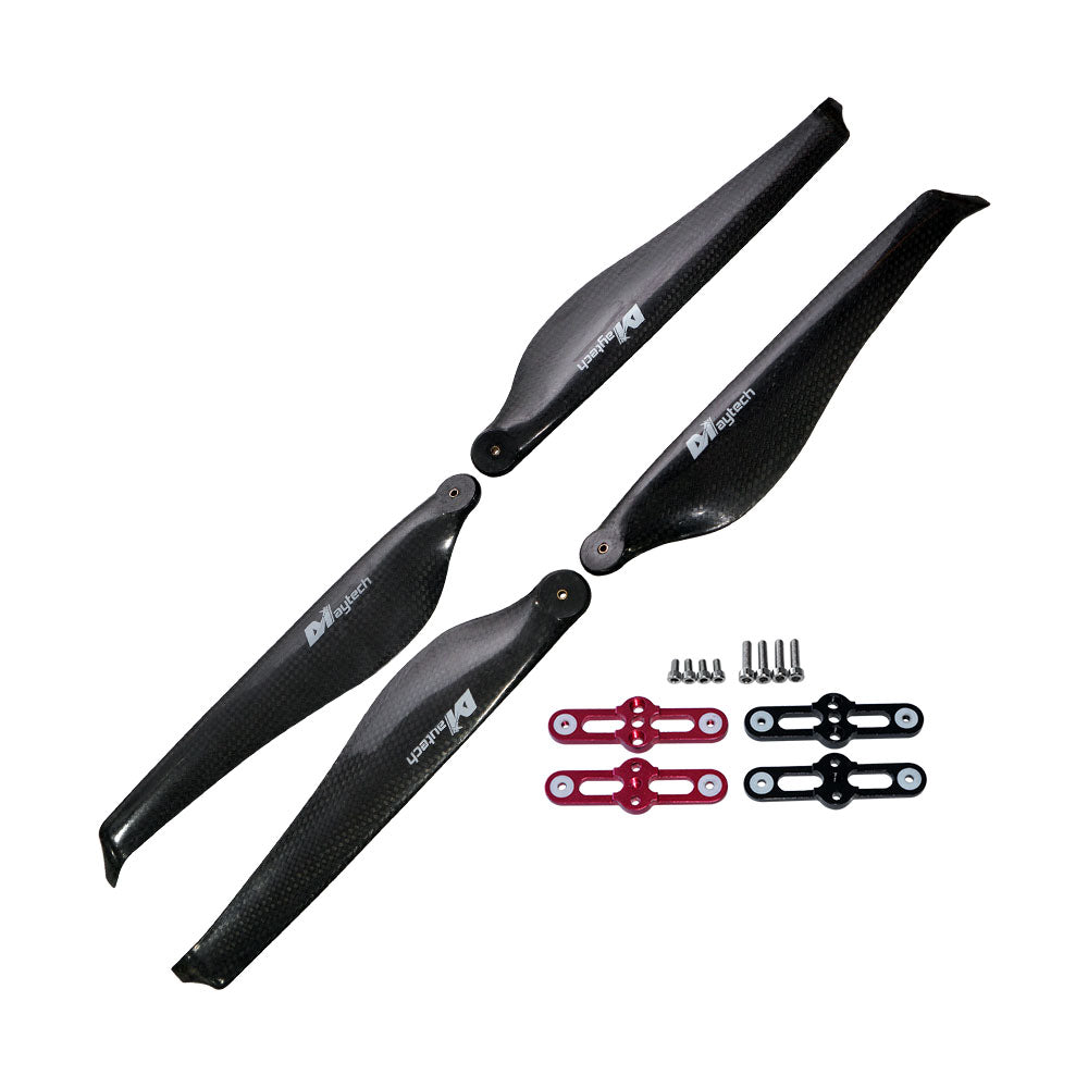 Quiet 18'' x 5.9'' inch Carbon Fiber Composite Propeller Folding Blades for Agricultural Plant Protection Aerial Photography Drone