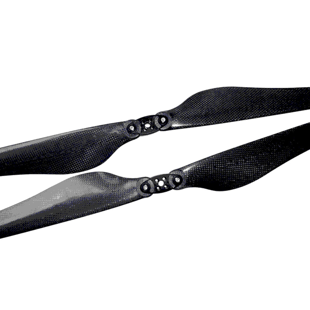 Quiet 20'' x 6.6'' inch Carbon Fiber Composite Propeller Folding Blades for Agricultural Plant Protection Aerial Photography Drone