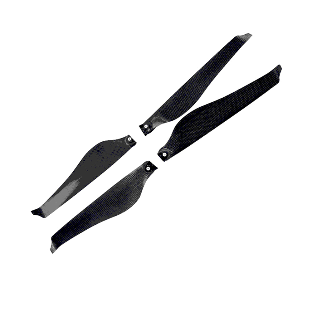 Quiet 20'' x 6.6'' inch Carbon Fiber Composite Propeller Folding Blades for Agricultural Plant Protection Aerial Photography Drone
