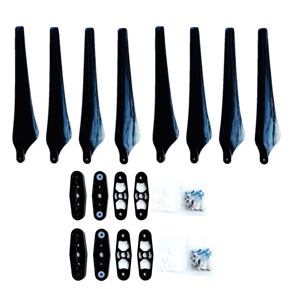 21'' x 7.0'' Inch 2170 Folding Propeller for DJI E5000 / E7000 Propulsion System CW CCW PMI Aviation Bubble + Carbon Fiber Composite