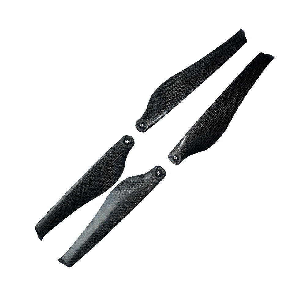 Quiet 24'' x 7.9'' inch Carbon Fiber Composite Propeller Folding Blades for Agricultural Plant Protection Aerial Photography Drone