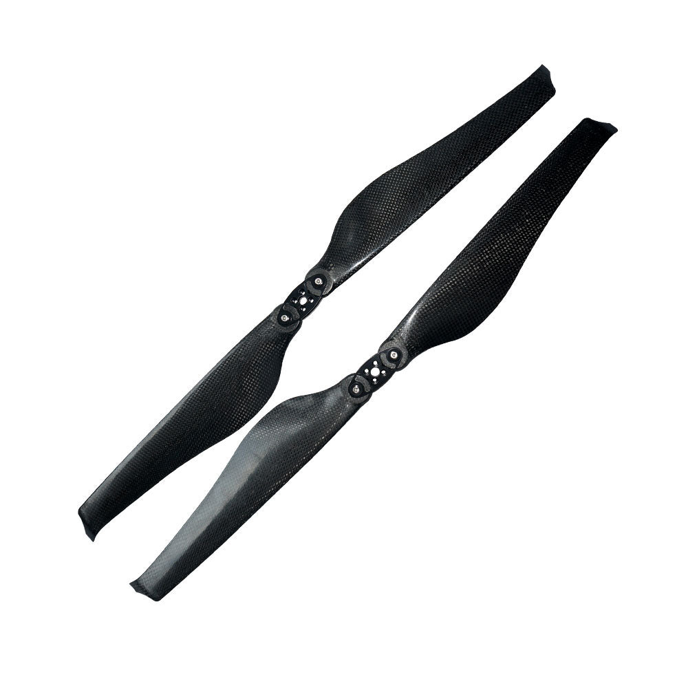 Quiet 24'' x 7.9'' inch Carbon Fiber Composite Propeller Folding Blades for Agricultural Plant Protection Aerial Photography Drone