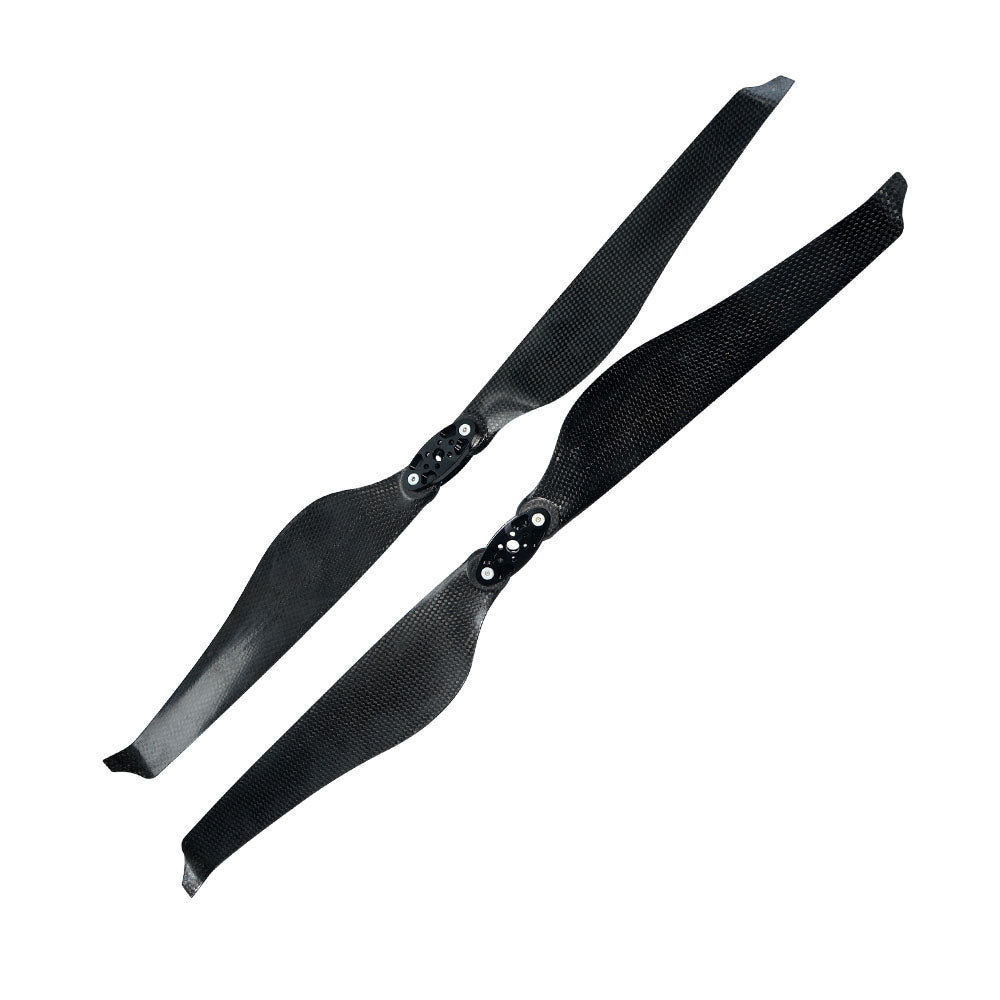 Quiet 24'' x 7.9'' inch Carbon Fiber Composite Propeller Folding Blades for Agricultural Plant Protection Aerial Photography Drone