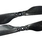 Quiet 24'' x 7.9'' inch Carbon Fiber Composite Propeller Folding Blades for Agricultural Plant Protection Aerial Photography Drone