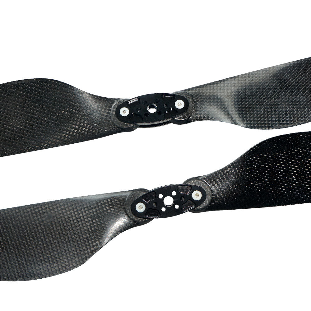 Quiet 24'' x 7.9'' inch Carbon Fiber Composite Propeller Folding Blades for Agricultural Plant Protection Aerial Photography Drone
