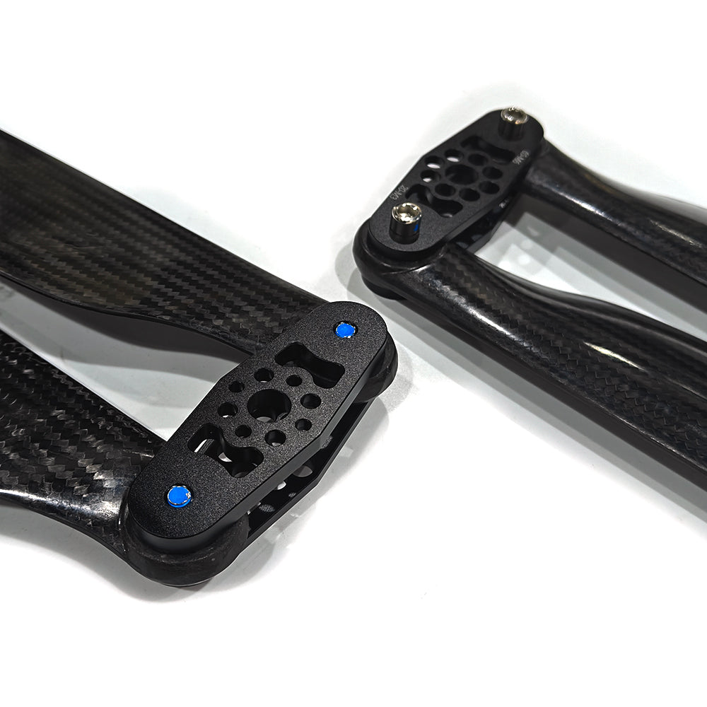 Quiet 26'' x 8.5'' inch Carbon Fiber Composite Propeller Folding Blades for Agricultural Plant Protection Aerial Photography Drone