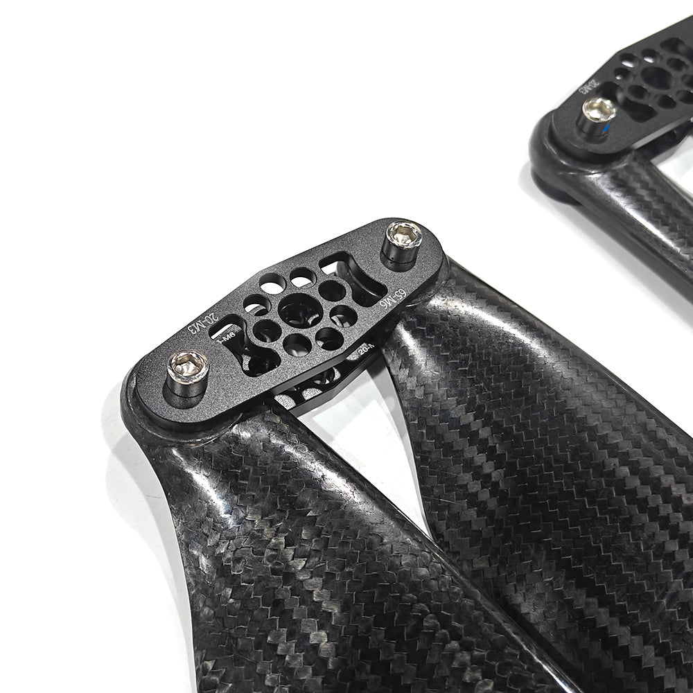 Quiet 26'' x 8.5'' inch Carbon Fiber Composite Propeller Folding Blades for Agricultural Plant Protection Aerial Photography Drone