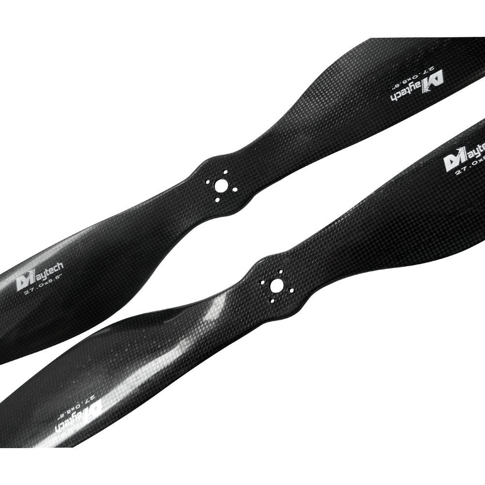 MAYRC 27.0x8.8Inch T-motor Whoe Type Carbon Composite Balsa Wood Propeller for Fixed Wing Gasoline Airplane