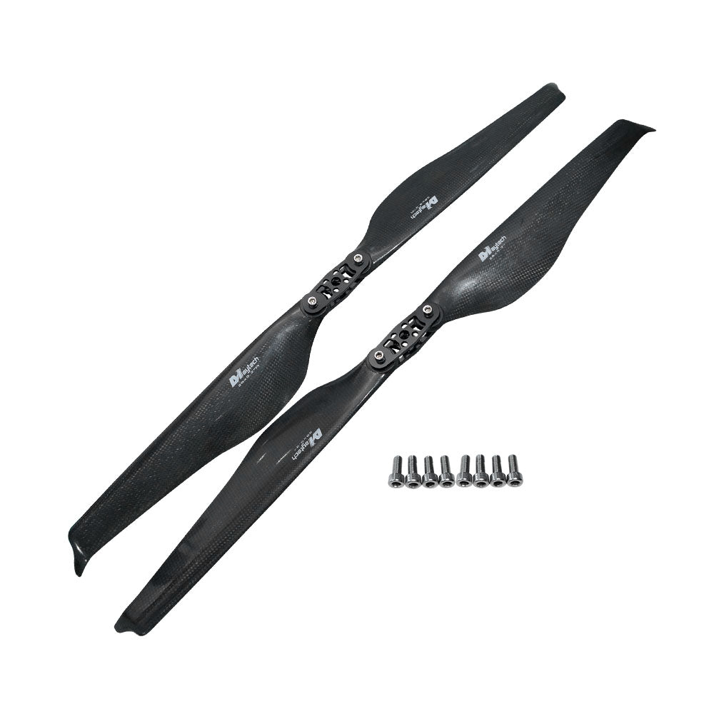 MAYRC 28x9.2Inch CarbonFiber Balsa Wood Fold-blade Propeller for Fixed Wing Agriculture Photography Drones