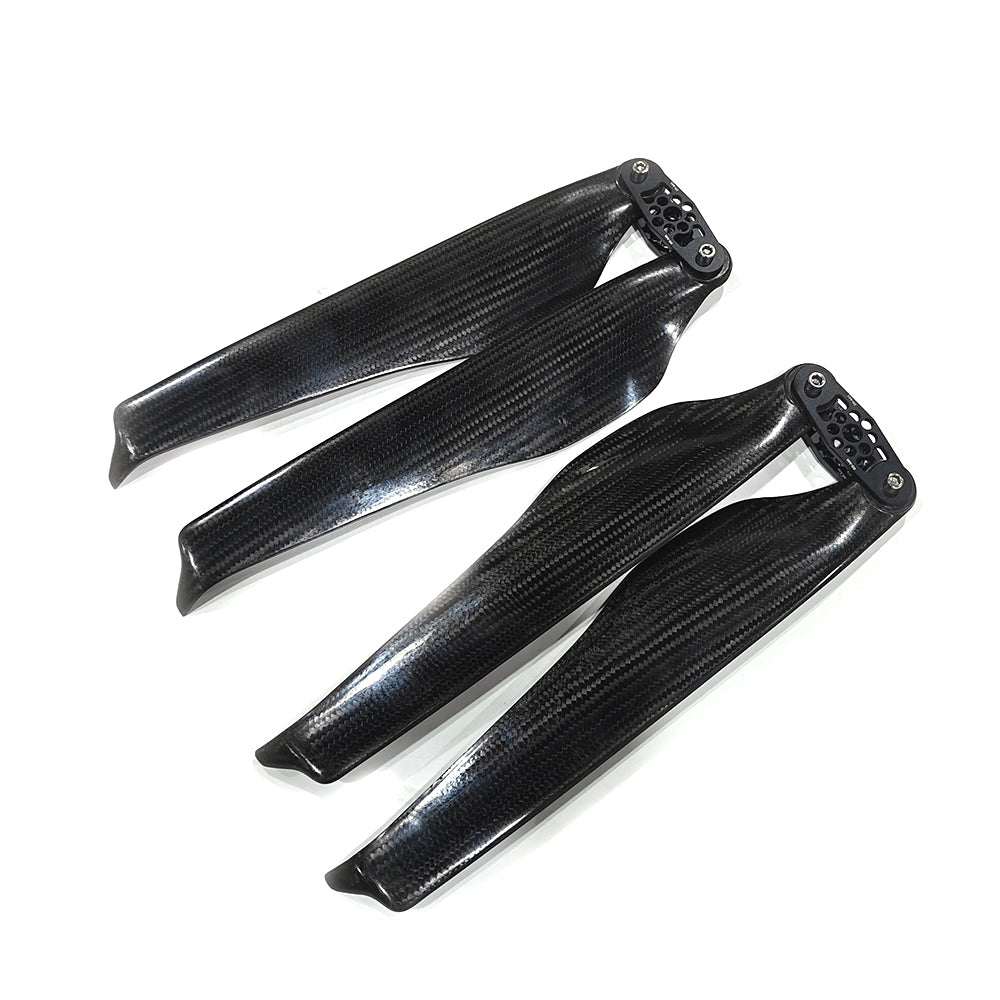 Quiet 28'' x 9.2'' inch Carbon Fiber Composite Propeller Folding Blades for Agricultural Plant Protection Aerial Photography Drone