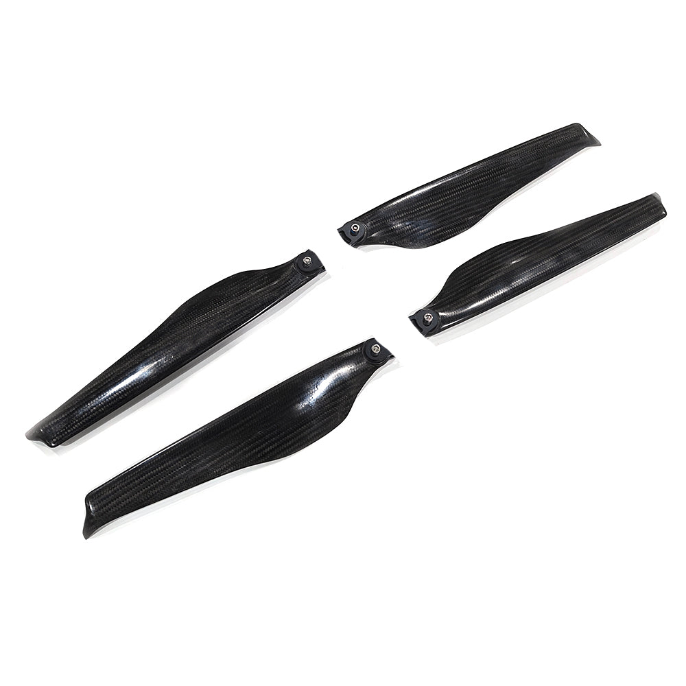 Quiet 28'' x 9.2'' inch Carbon Fiber Composite Propeller Folding Blades for Agricultural Plant Protection Aerial Photography Drone