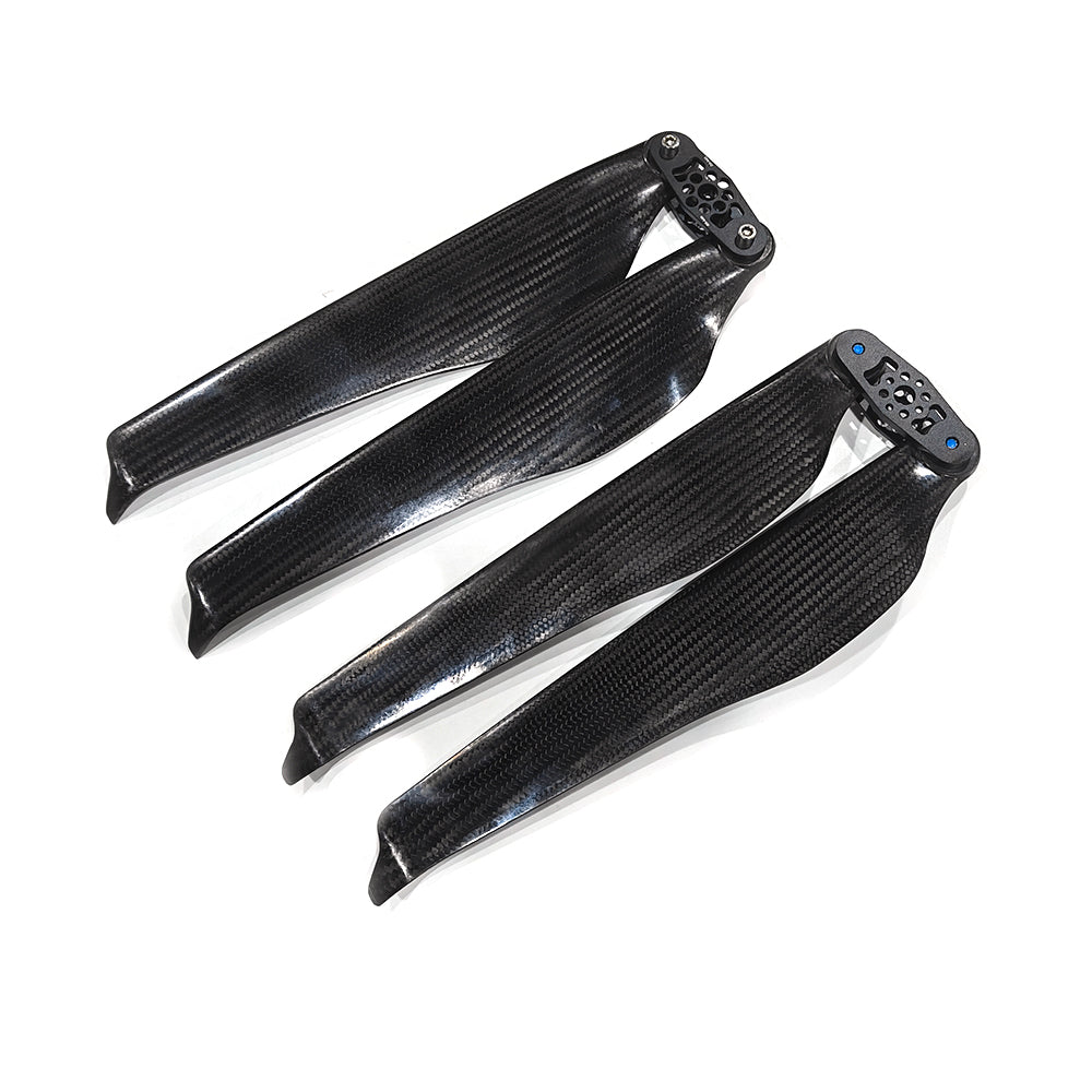 Quiet 28'' x 9.2'' inch Carbon Fiber Composite Propeller Folding Blades for Agricultural Plant Protection Aerial Photography Drone