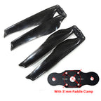 Quiet 28'' x 9.2'' inch Carbon Fiber Composite Propeller Folding Blades for Agricultural Plant Protection Aerial Photography Drone