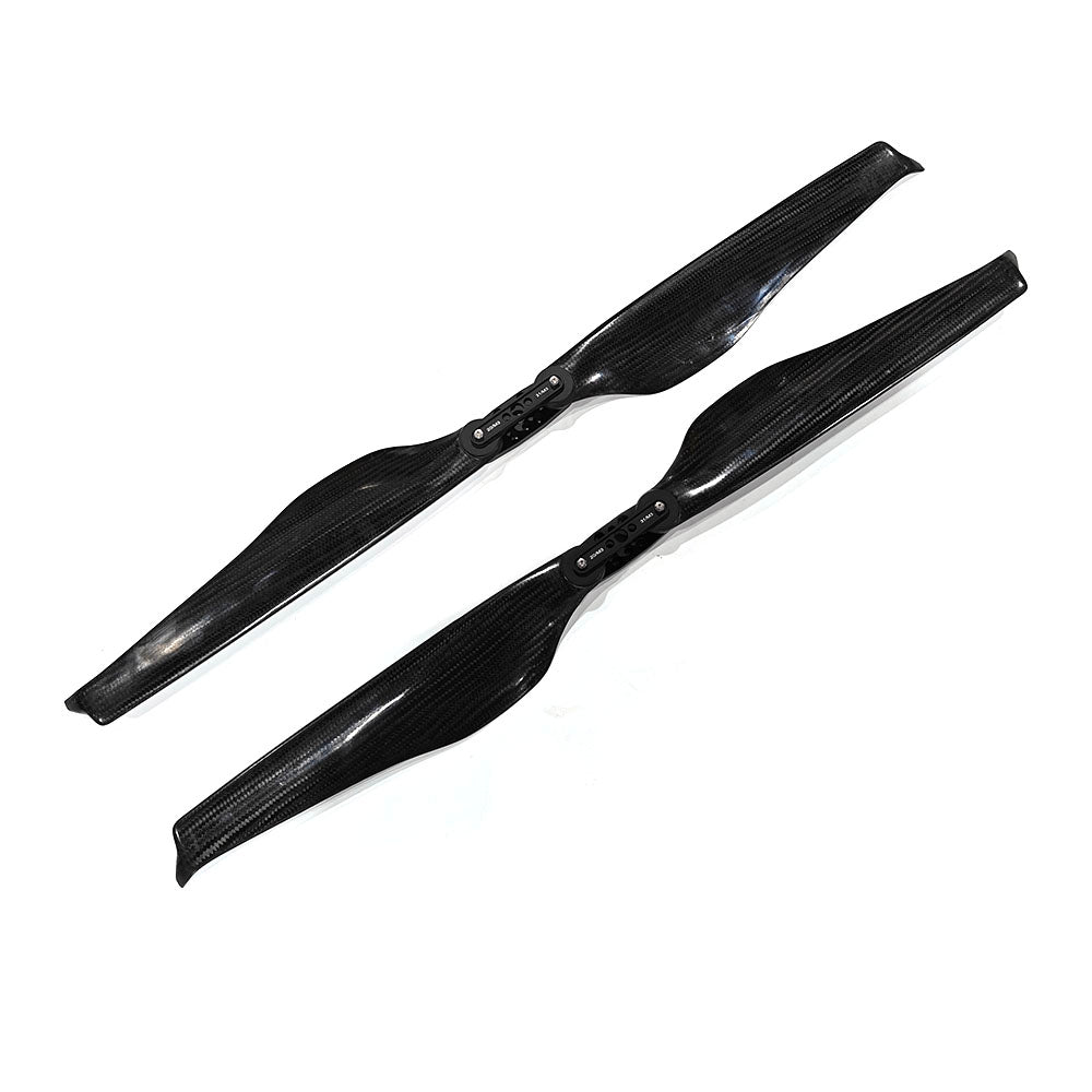 Quiet 30'' x 9.9'' inch Carbon Fiber Composite Propeller Folding Blades for Agricultural Plant Protection Aerial Photography Drone