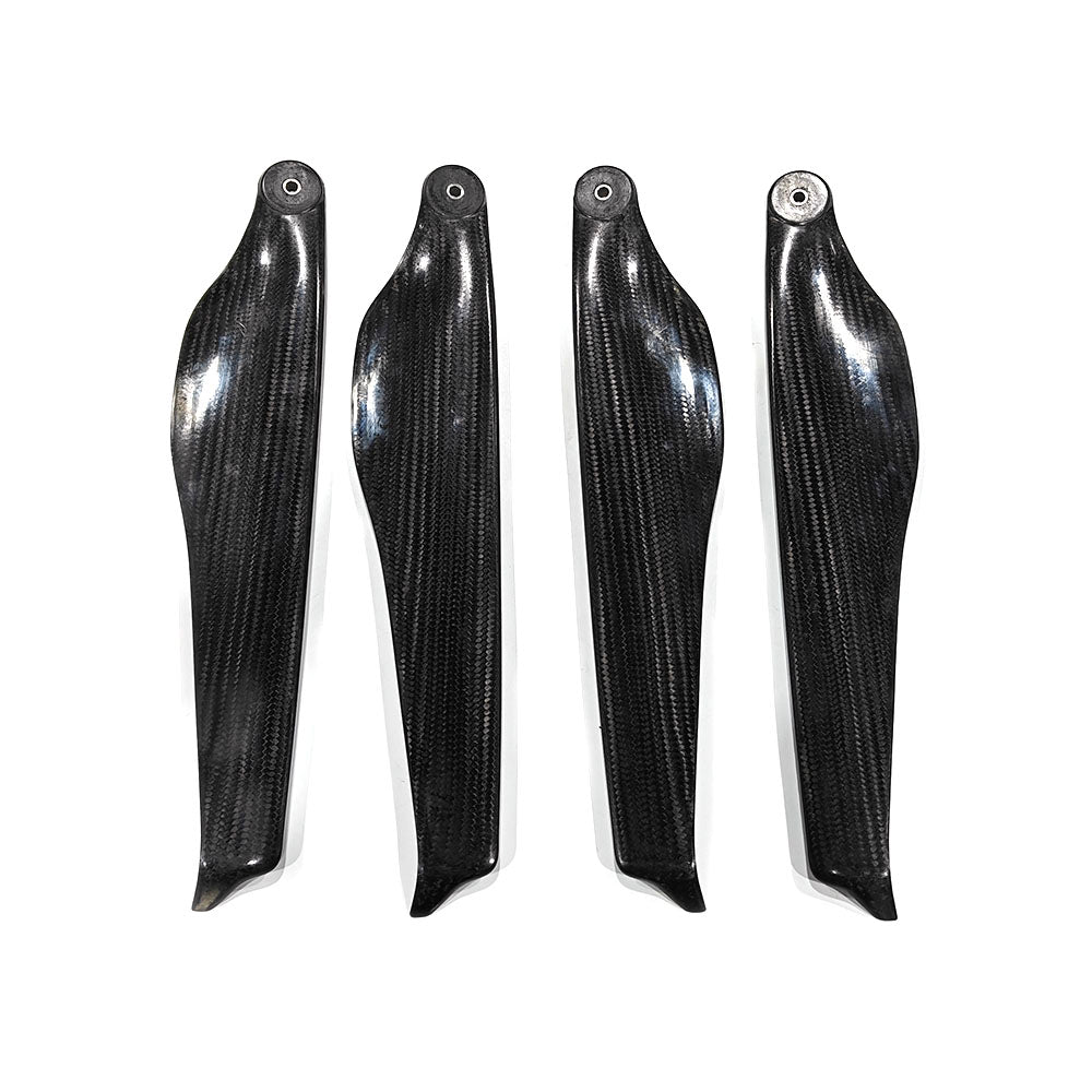 Quiet 30'' x 9.9'' inch Carbon Fiber Composite Propeller Folding Blades for Agricultural Plant Protection Aerial Photography Drone