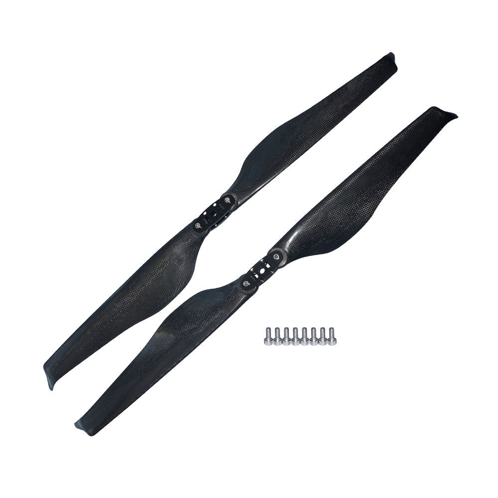 Quiet 32'' x 10.5'' inch Carbon Fiber Composite Propeller Folding Blades for Agricultural Plant Protection Aerial Photography Drone