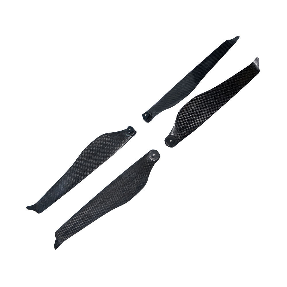 Quiet 32'' x 10.5'' inch Carbon Fiber Composite Propeller Folding Blades for Agricultural Plant Protection Aerial Photography Drone