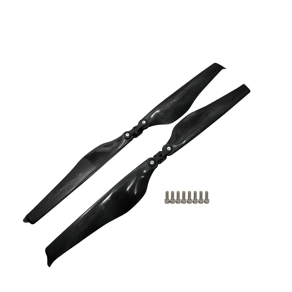 MAYRC Noise Reduction 33.0x11.2Inch Fold-blade Carbon Fiber Propeller for Fixed Wing Airplane