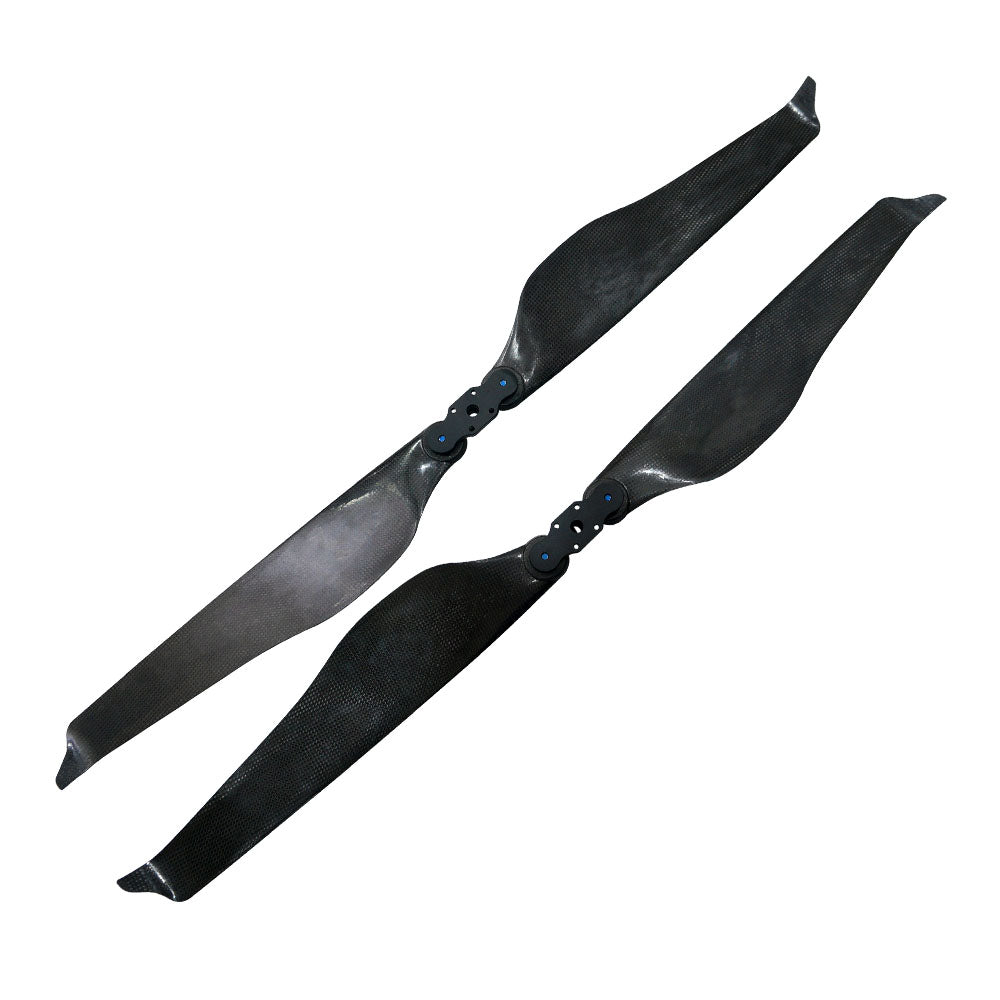 Quiet 34'' x 11.2'' inch Carbon Fiber Composite Propeller Folding Blades for Agricultural Plant Protection Aerial Photography Drone