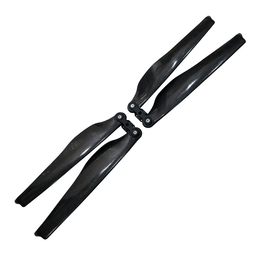Quiet 34'' x 11.2'' inch Carbon Fiber Composite Propeller Folding Blades for Agricultural Plant Protection Aerial Photography Drone