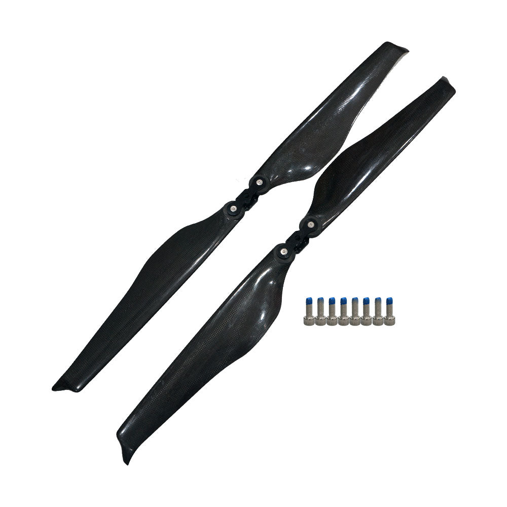 Quiet 36'' x 11.8'' inch Carbon Fiber Composite Propeller Folding Blades for Agricultural Plant Protection Aerial Photography Drone