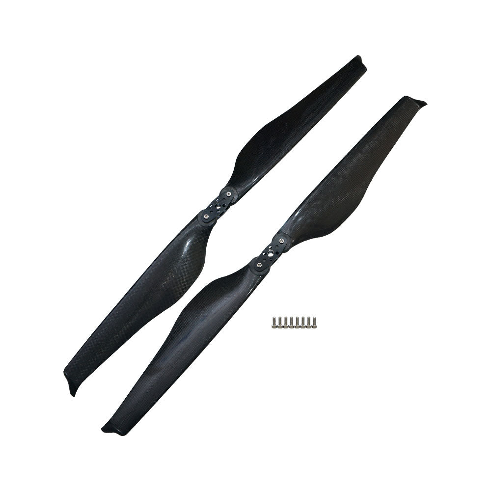 MAYRC 36.0x11.8Inch Fold-blade Carbon Fiber Composite Material Propeller for Agriculture Photography Drones