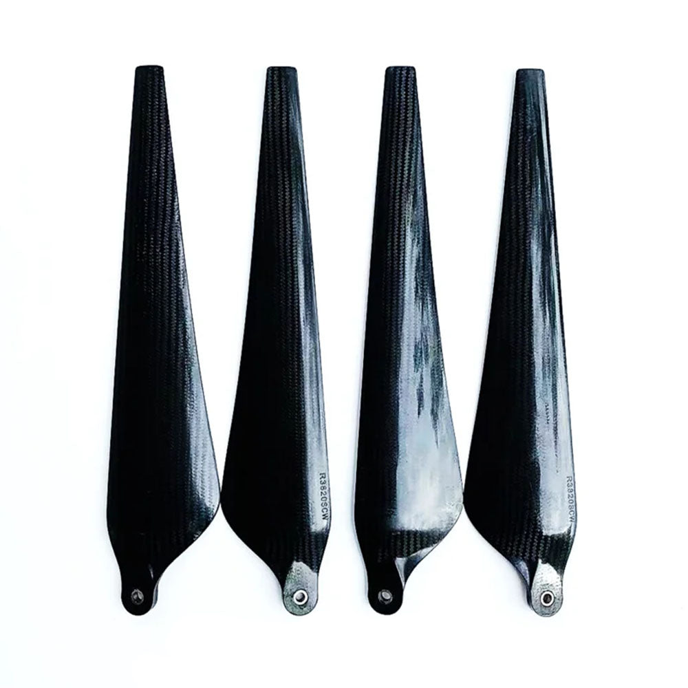 38'' x 20'' Inch 3820 Folding Propeller for DJI Agras T30 Sprayer Drone CW CCW PMI Aviation Bubble + Carbon Fiber Composite