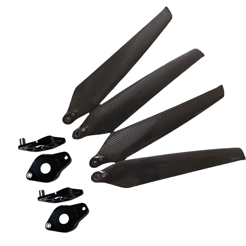 47‘’ x 11‘’ Inch 4711 Folding Propeller for JIFEI P80 / P100 / V40 / V50 Agricultural Plant Protection Drone Nylon Carbon Composite