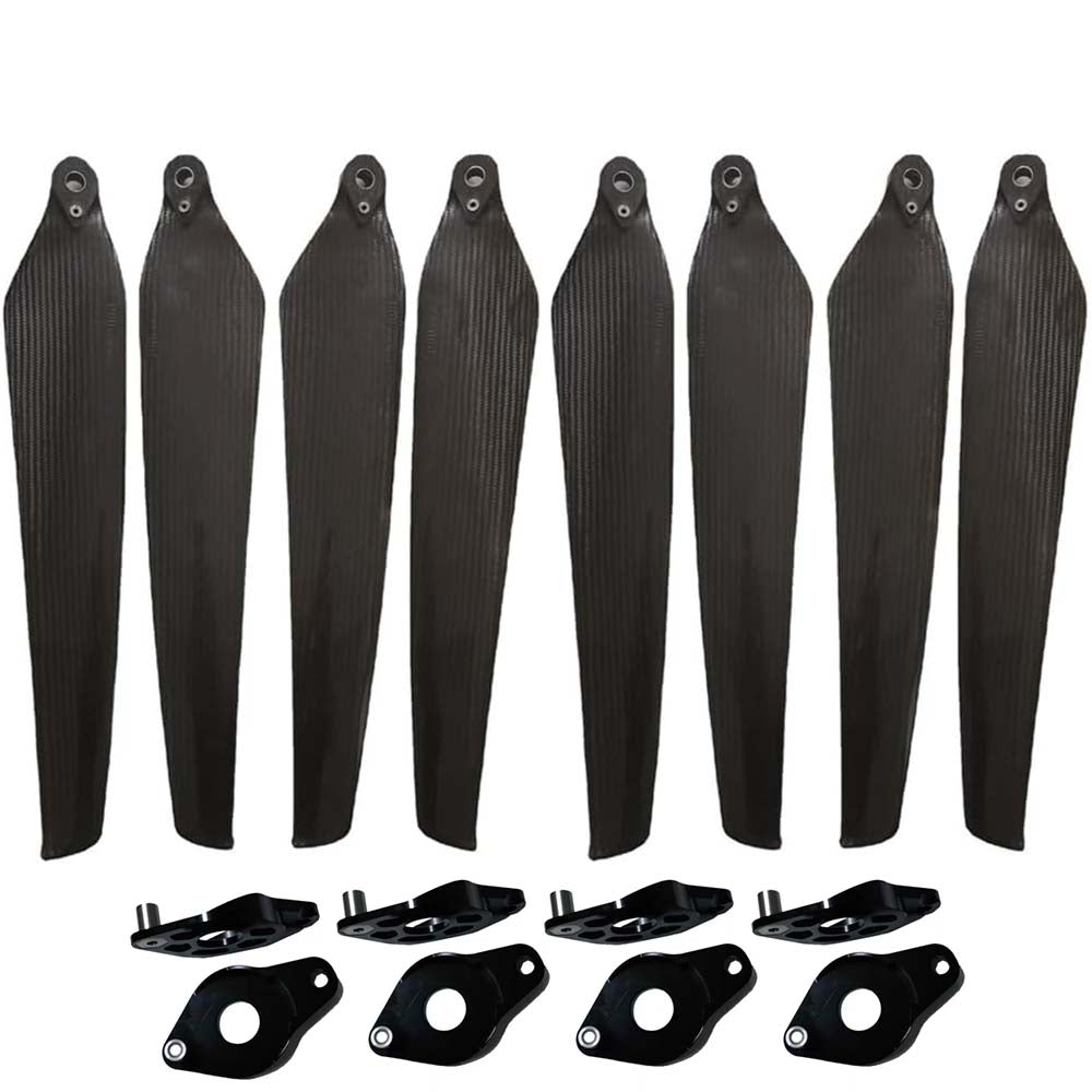 47‘’ x 11‘’ Inch 4711 Folding Propeller for JIFEI P80 / P100 / V40 / V50 Agricultural Plant Protection Drone Nylon Carbon Composite