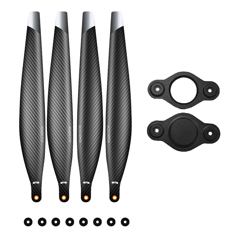 54'' x 20'' Inch 5420 Folding Propeller for DJI FlyCart FC30 / T20P / T40 / T50 Agricultural Drone CW CCW PMI Aviation Bubble + Carbon Fiber Composite Blades