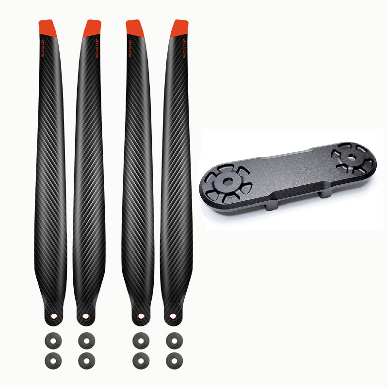 62'' x 23.8'' Inch 62238 Folding Propeller for DJI T100 / T70P / T70 Agricultural Drone CW CCW PMI Aviation Bubble + Carbon Fiber Composite Blades