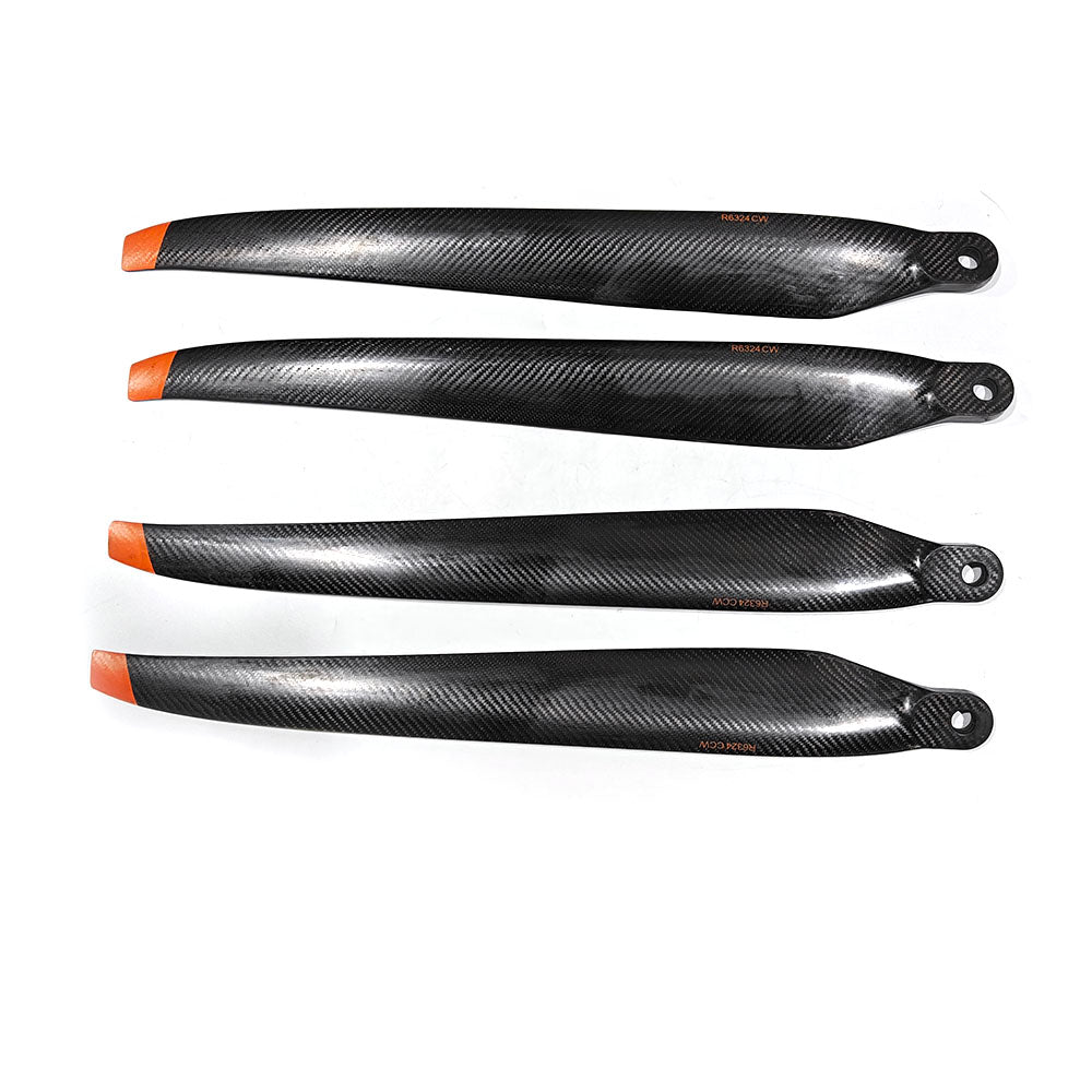 63'’ x 24‘’ Inch 6324 Foldable Blades for Hobbywing X15 CW CCW Agricultural Drone Propulsion System