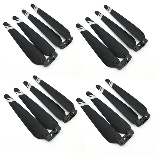 16Blades MAYRC 2388 Carbon fiber&Nylon Propeller Folding 23inch CW CCW Props for X6 Drone