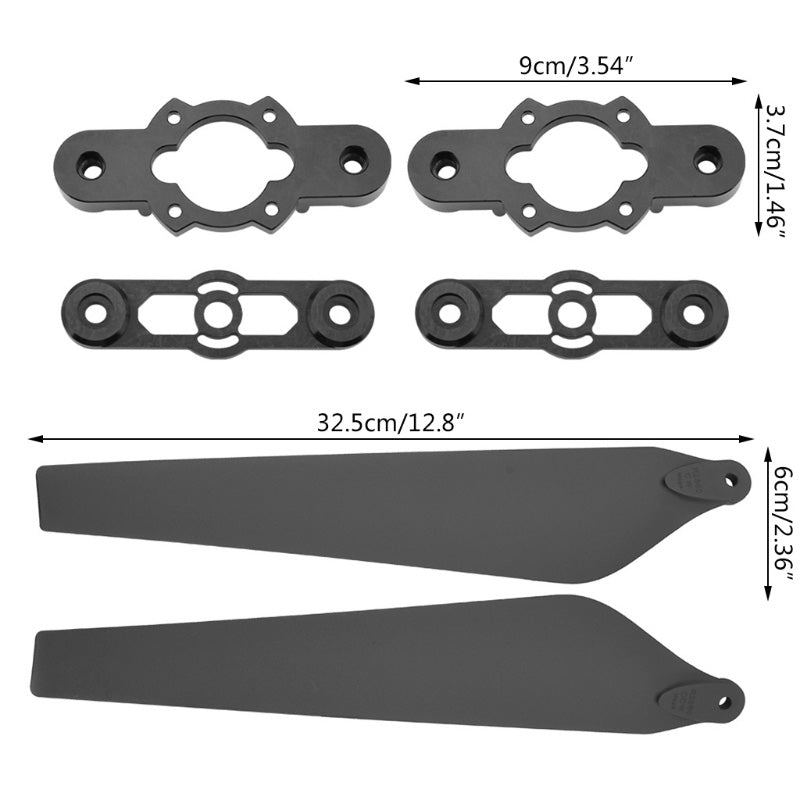 28'' x 8.0'' Inch 2880 Folding Propeller for DJI E5000 / E7000 Propulsion System CW CCW Nylon Carbon Composite