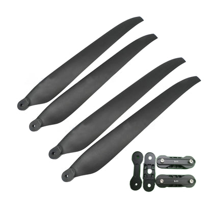 MAYRC 4314 43Inch Carbon fiber and Nylon Alloy Propellers for Hobbywing X11 plus Scale Military