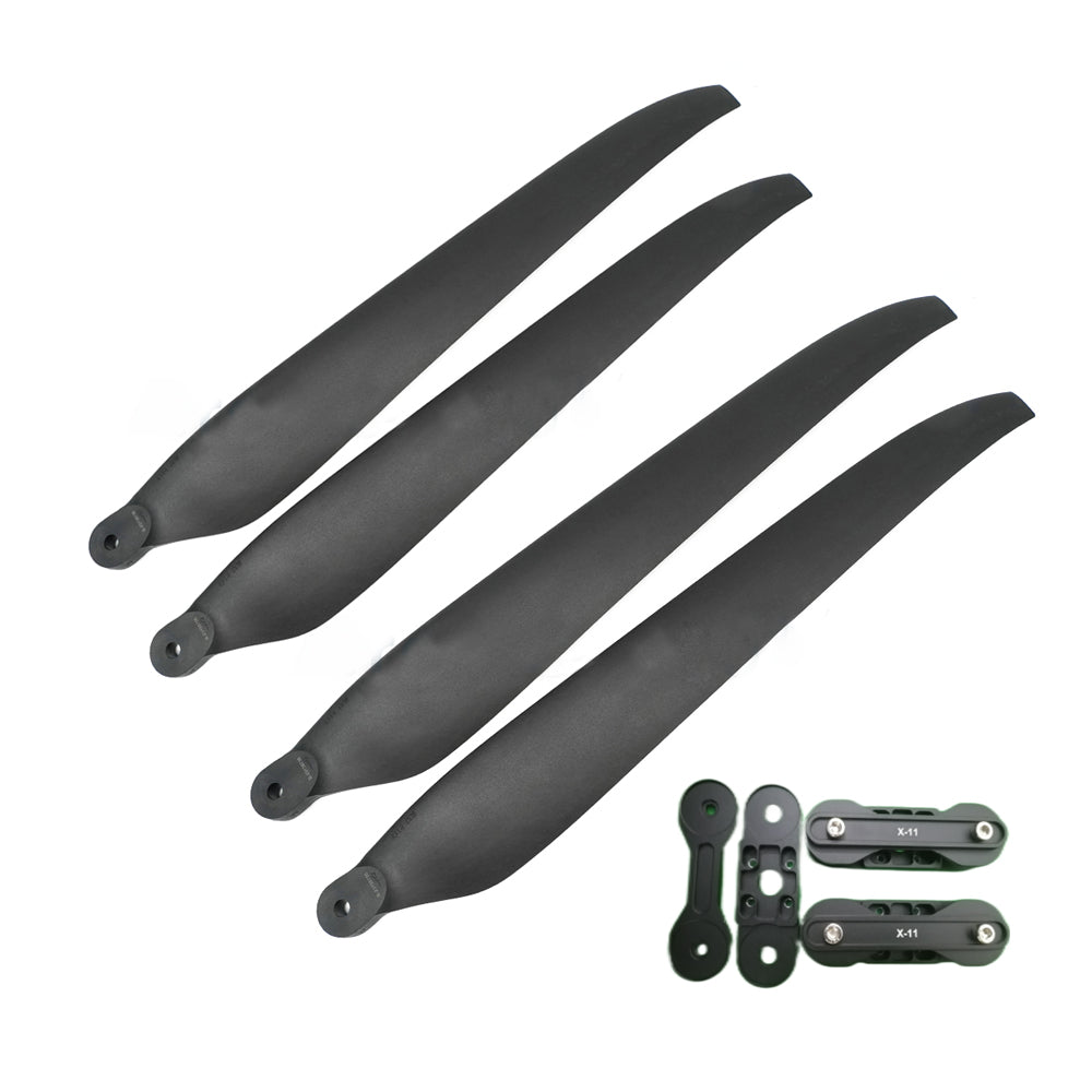 43'’ x 14‘’ Inch 4314 Folding Propeller for Hobbywing X11 Plus CW CCW Agricultural Drone Propulsion System