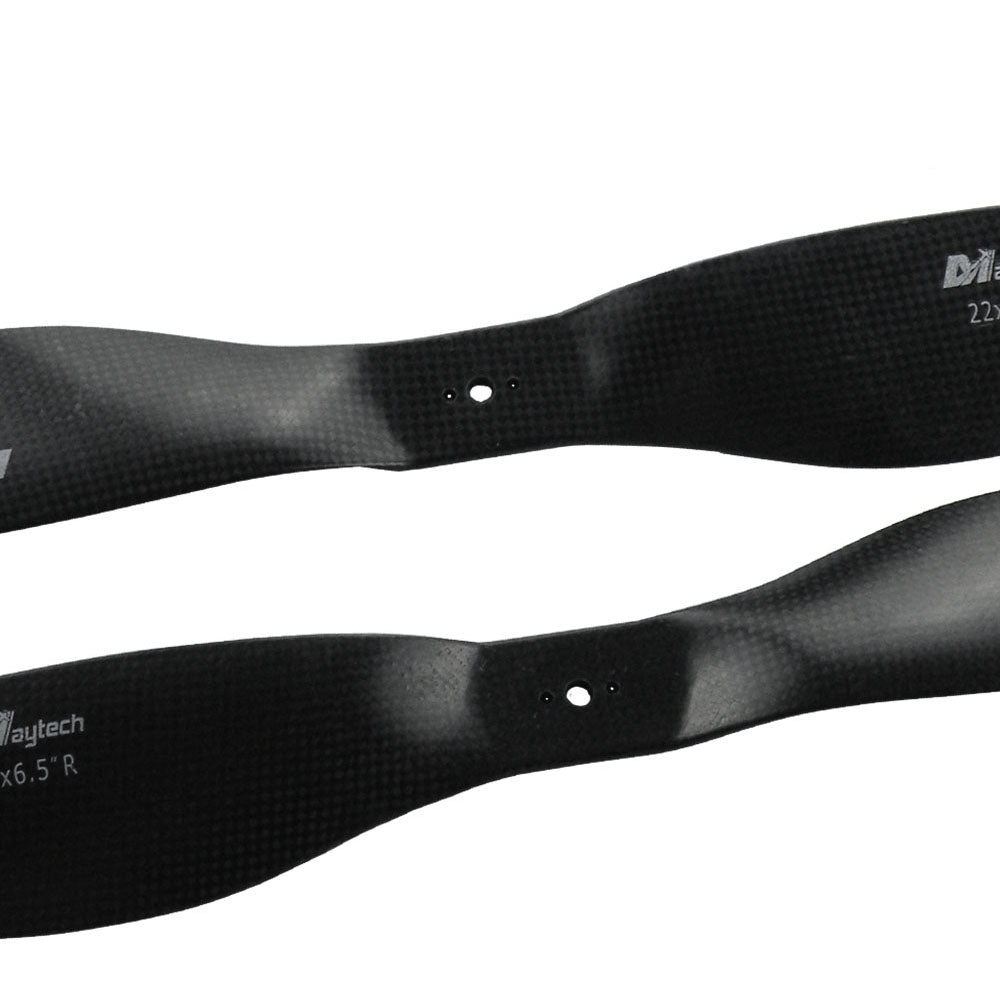MAYRC 22.0x6.5Inch Composite Carbon Fiber Propeller Props CW CCW Paddle for RC UAV