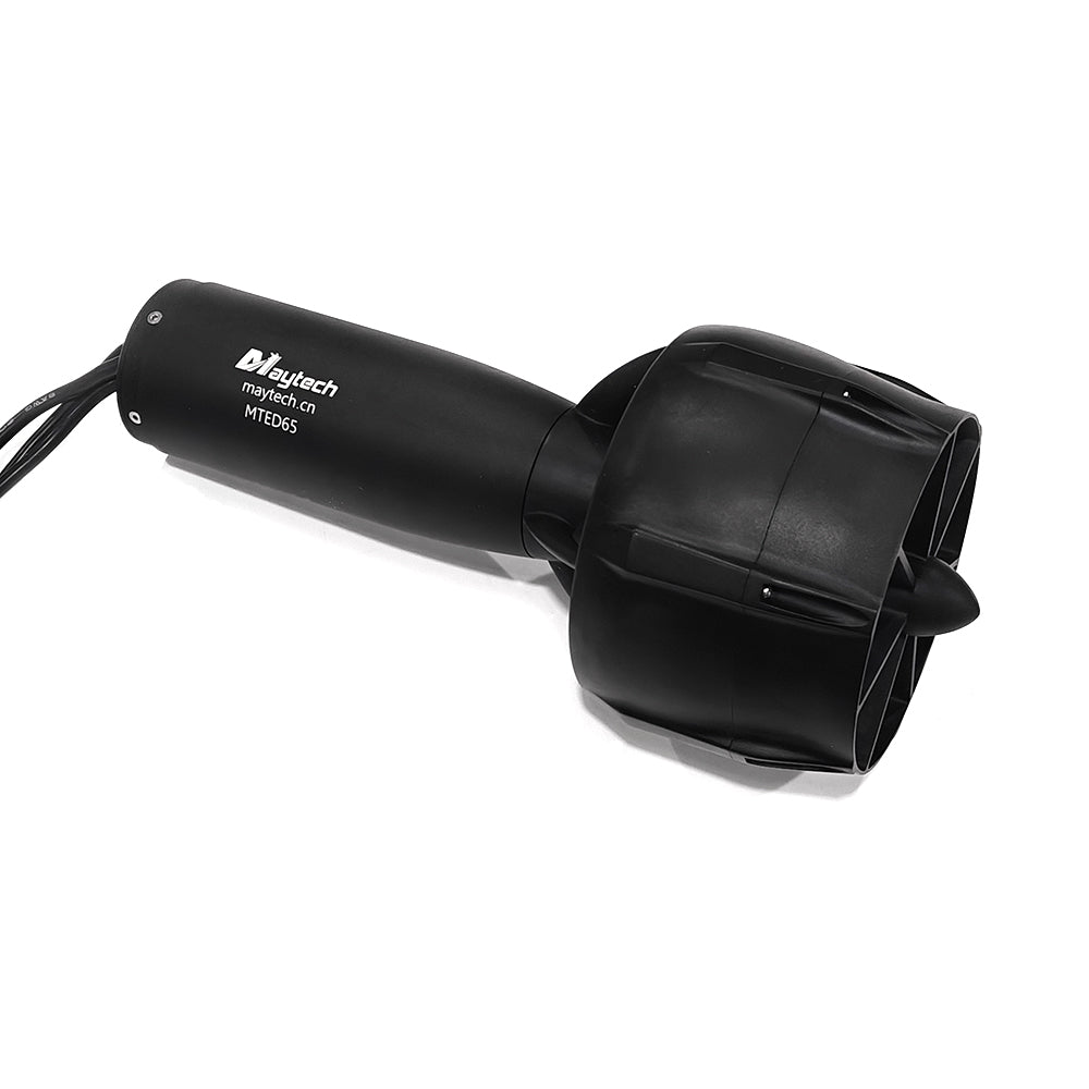 Maytech MTED65 5.5KW Waterproof Efoil Motor with Prop and Prop Guard for Electric Hydrofoil Tow Boogie Underwater Scooter