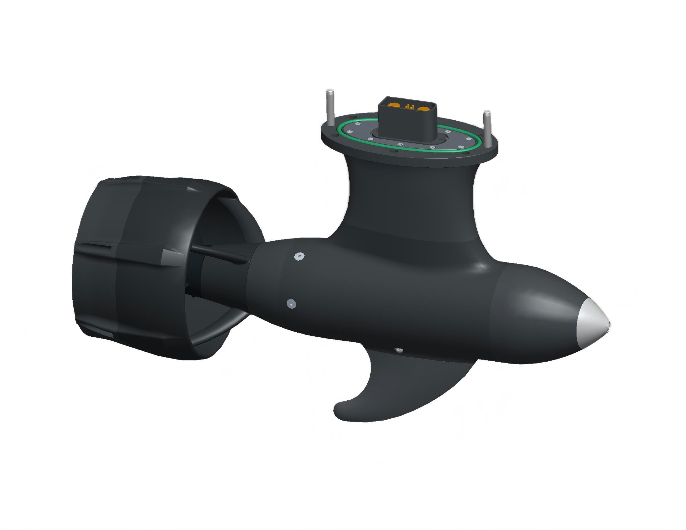 Maytech MTED65-E Pod Drive Outboard Motor 5.5KW with Integrated ESC for Underwater Thruster System