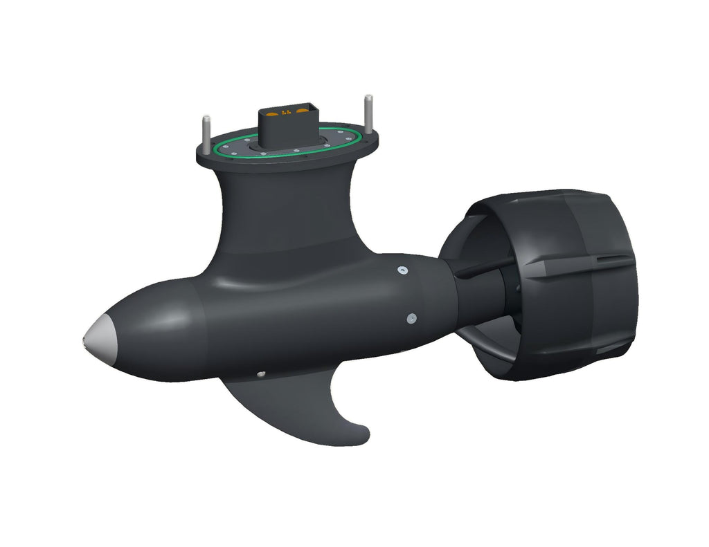 Maytech MTED65-E Pod Drive Outboard Motor 5.5KW with Integrated ESC for Underwater Thruster System