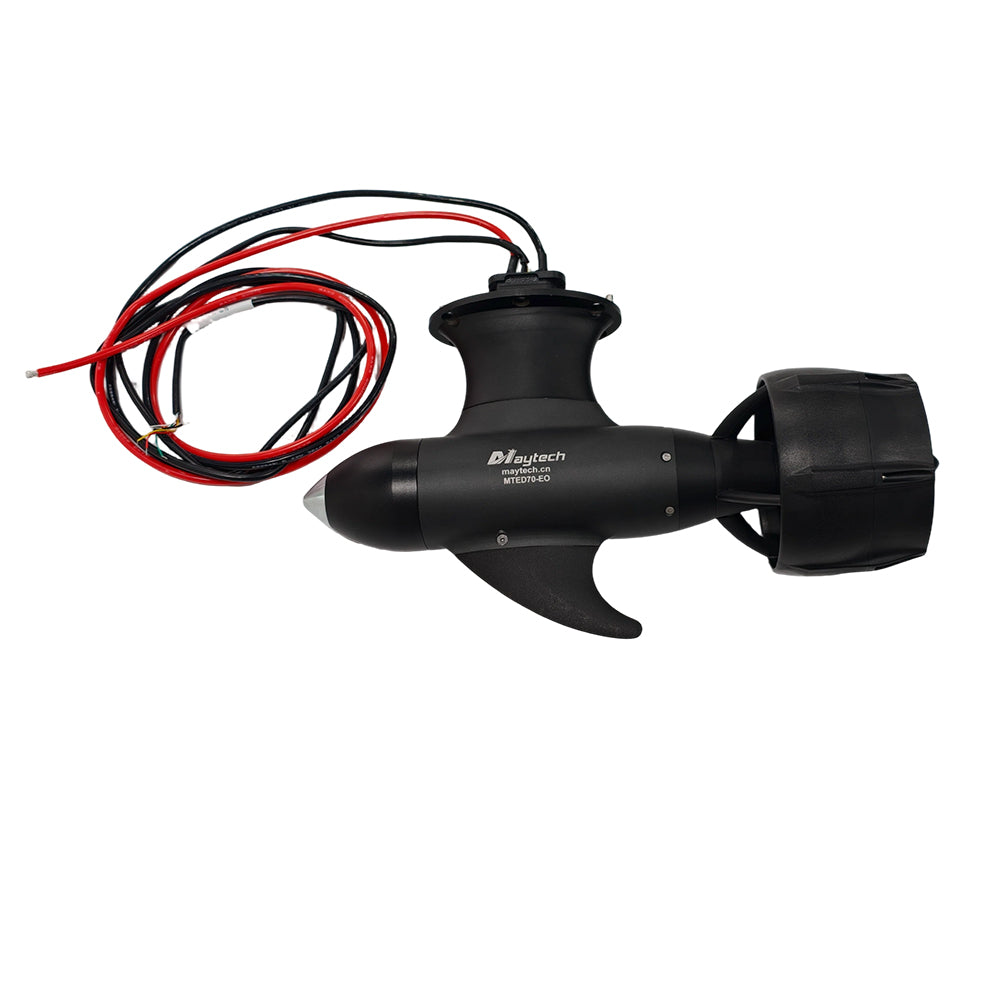 Maytech Pod Drive Motor MTED70 Integrated ESC for Electric Kayak Efoil Rescue Boat Steerable Underwater Thruster