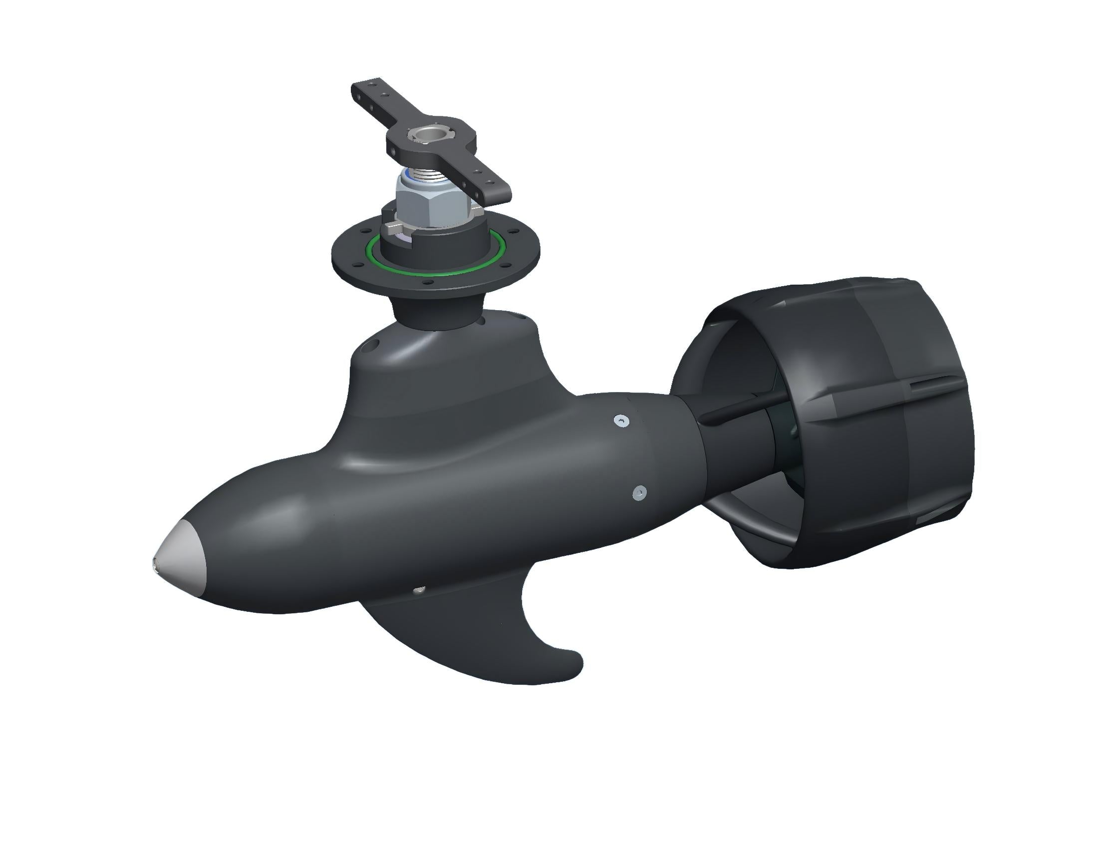 Maytech Pod Drive Motor MTED70 Integrated ESC for Electric Kayak Efoil Rescue Boat Steerable Underwater Thruster