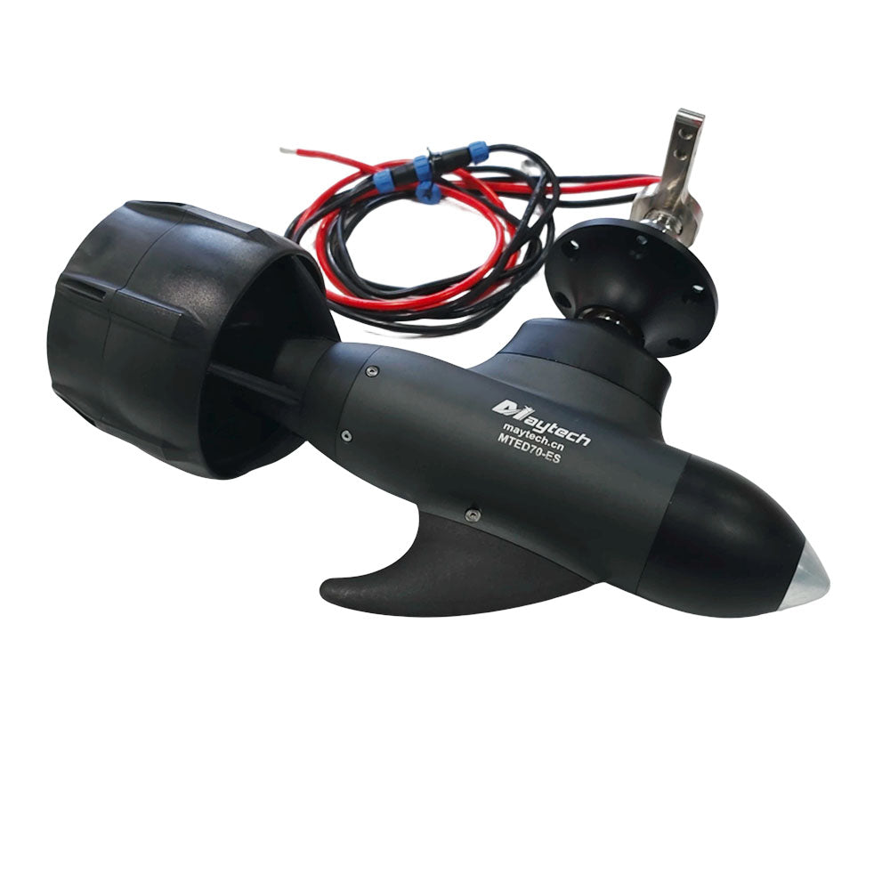 Maytech Pod Drive Motor MTED70 Integrated ESC for Electric Kayak Efoil Rescue Boat Steerable Underwater Thruster
