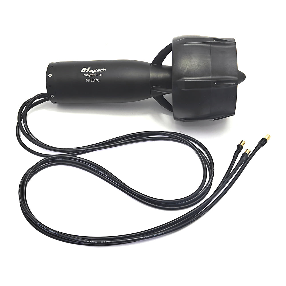 Maytech MTED70 7.6KW IP68 Waterproof Efoil Motor with Propeller and Prop Guard for Electric Hydrofoil SUP Board
