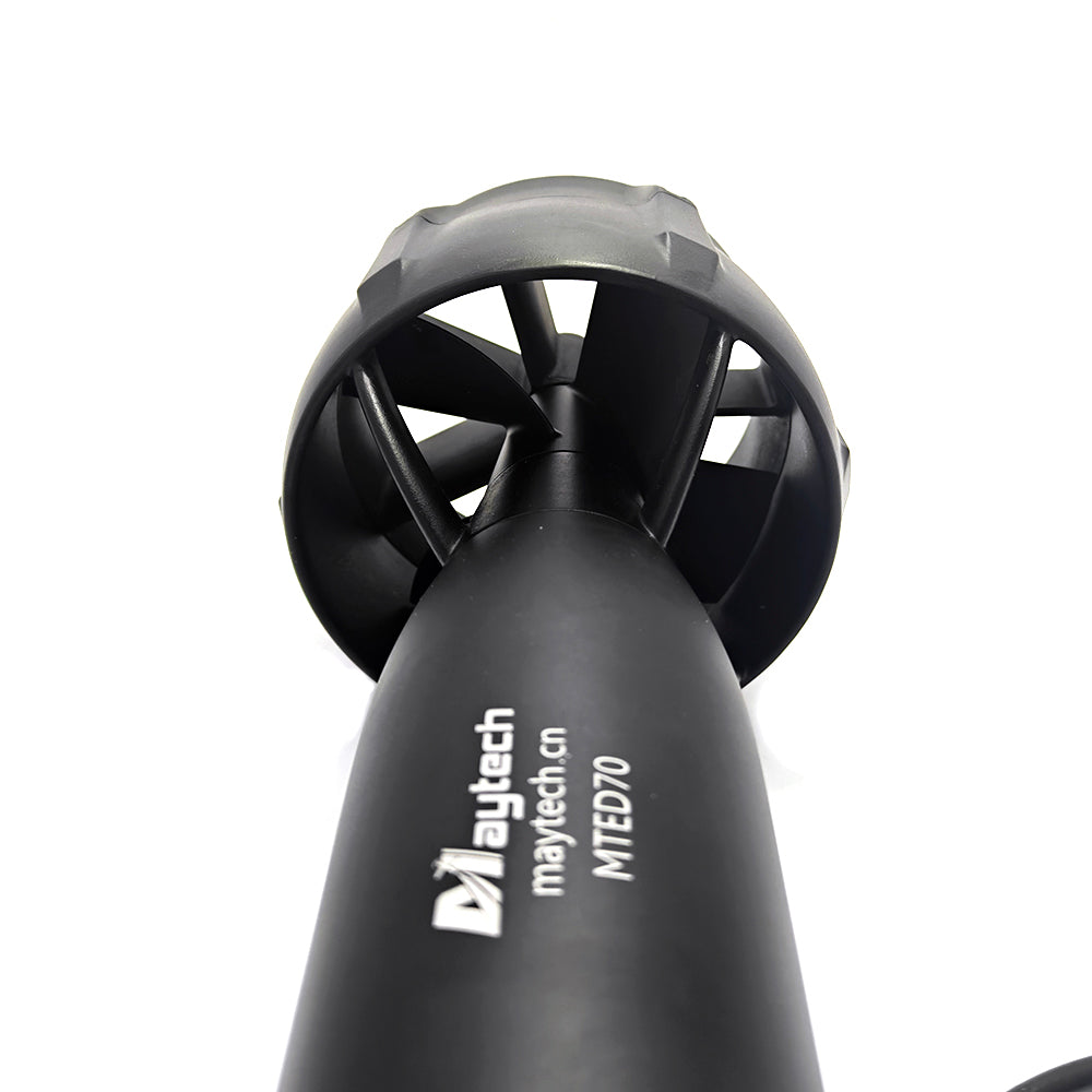 Maytech MTED70 7.6KW IP68 Waterproof Efoil Motor with Propeller and Prop Guard for Electric Hydrofoil SUP Board
