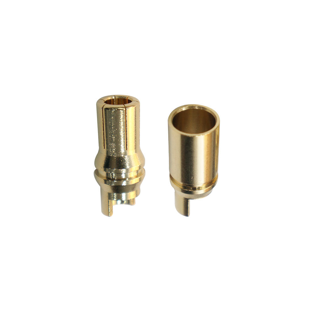 Bullet Connector 8mm / 10mm Male / Female Gold-plated Plug