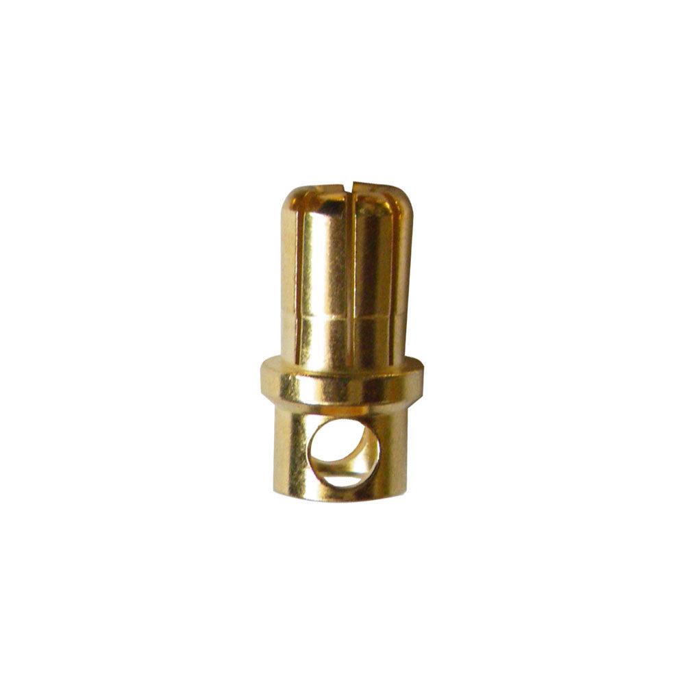 Bullet Connector 8mm / 10mm Male / Female Gold-plated Plug