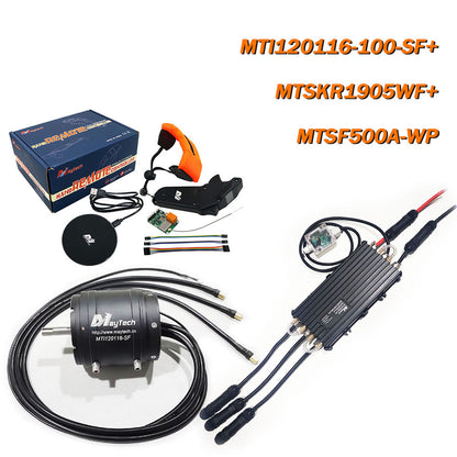 MAYRC Kit 500A ESC with Watercooling 120116 155245 50KV 100KV 200KV Waterproof Motor IP68 Remote for Foil Surfing