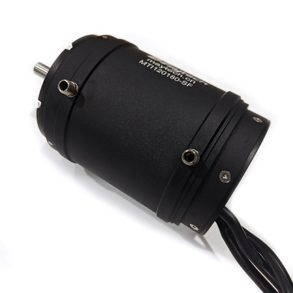 Maytech 23KW 120180 Inrunner Watercooled Motor for Electric Surfboard Speed Boats Fishing Boats Jetski Formula Racing Car